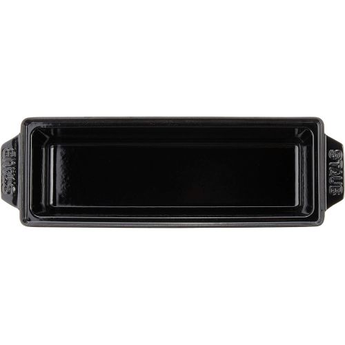  STAUB 1313025 Cast Iron Large Rectangular Terrine, 1.5-qt, Matte Black