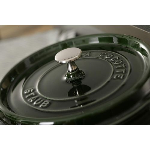  Staub Cocotte Round 24cm Basil