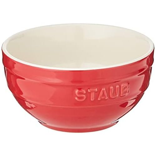  STAUB 40510-794 Ceramics Universal Bowl, 4.75-inch, Cherry