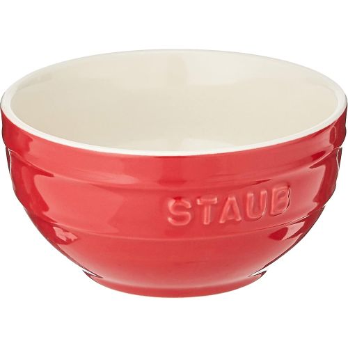  STAUB 40510-794 Ceramics Universal Bowl, 4.75-inch, Cherry