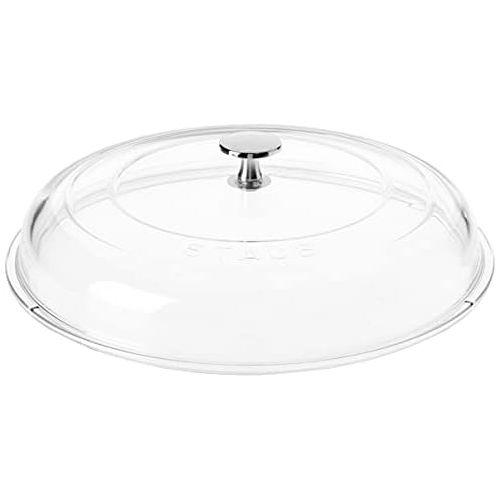  Staub 40501-023 Glasdeckel, gewoelbt, 20,3 cm, transparent