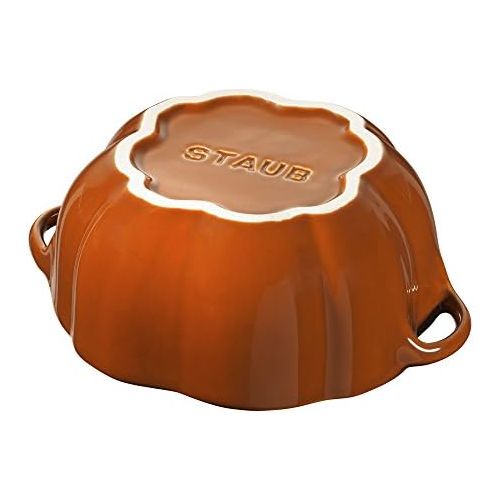  STAUB Petite Pumpkin Cocotte 16-oz matte black