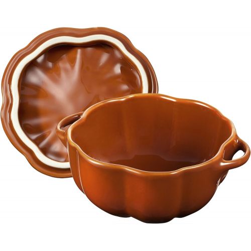  STAUB Petite Pumpkin Cocotte 16-oz matte black