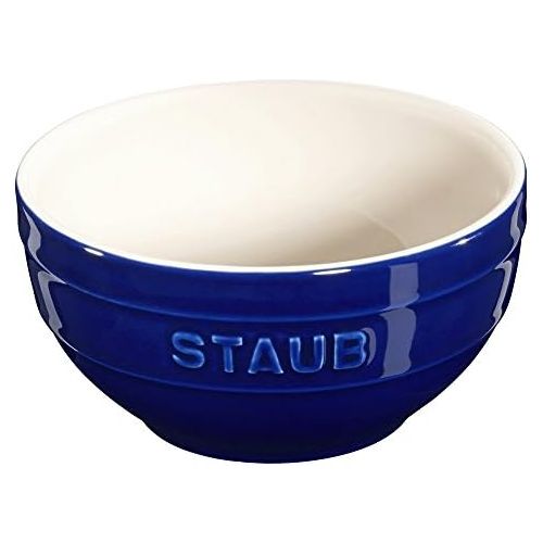  Staub Keramikschale, klein, 11,9 cm, Dunkelblau