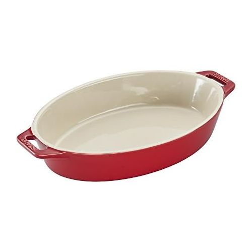  Staub Ceramics Auflaufform-Set, Kirschrot