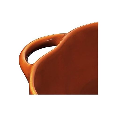  STAUB Ceramics Petite Pumpkin Cocotte, 473 ml, Burnt Orange