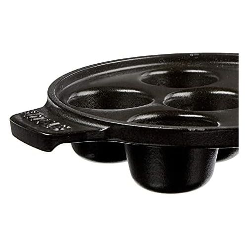  Staub 1301523 Escargot-Schale, Gusseisen, 14,5 cm, Mattschwarz