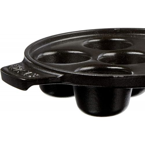  Staub 1301523 Escargot-Schale, Gusseisen, 14,5 cm, Mattschwarz