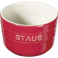 STAUB Keramik 6er Set XS Mini Foermchen Ramekin Dessertschale rund Kirschrot 8 cm