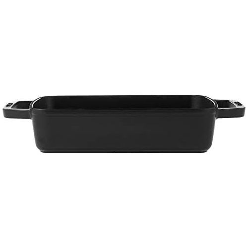  Staub Brater, Gusseisen, 30,5 x 20,3 cm, Mattschwarz