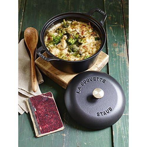  Staub 405081140Coquete Black Cast Iron 20cm