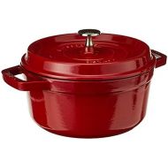 STAUB Stub Kokotte, rund, Gusseisen, 2,7 l, Kirsche