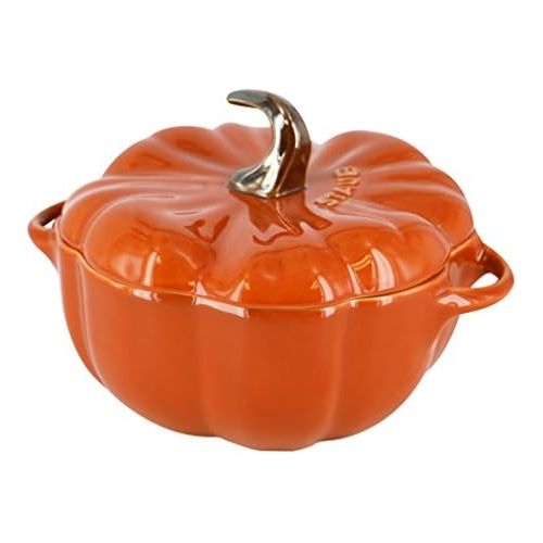  STAUB - Kuerbis - Auflaufform, Suppenteller, Cocotte - Keramik - Farbe: Zimt - Volumen: 0,5 Liter