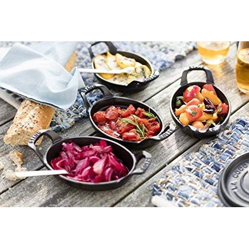  STAUB Mini Dish Oval 15cm Black