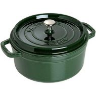 Staub 5.5 Quart Round Cocotte, Basil