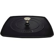 Staub 1203123 Cast Iron Square Grill Press, 10.3-inch, Black Matte