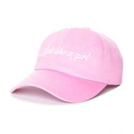 STAY CUTE Stay Cute Fight Like A Girl Pink Baseball Hat