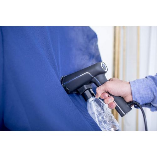  SteamOne Reisedampfglatter S-Nomad, travel garment Steamer in praktischer Reisegroesse fuer Kleidung, 1600 W, schwarz