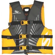 Stearns Nylon Kids Life Vest, USCG Approved Type III Life Jacket for Kids Weighing 50-90lbs, Great for Boat, Pool, Beach, Watersports, & More