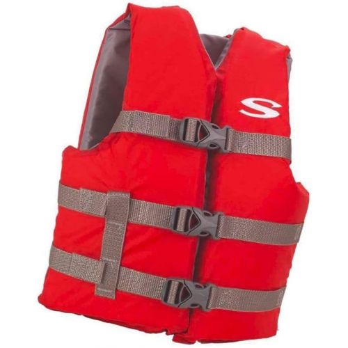  STEARNS Youth Boating Vest (50-90 lbs.), Product Dimensions: 14.9 x 14.6 x 3.6 inches ; 7.4 Ounces