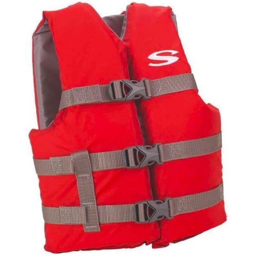  STEARNS Youth Boating Vest (50-90 lbs.), Product Dimensions: 14.9 x 14.6 x 3.6 inches ; 7.4 Ounces