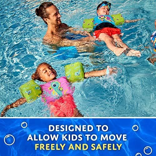  Stearns Original Puddle Jumper Kids Life Jacket Swim Shifters Color Changing Pool Floaties for Children