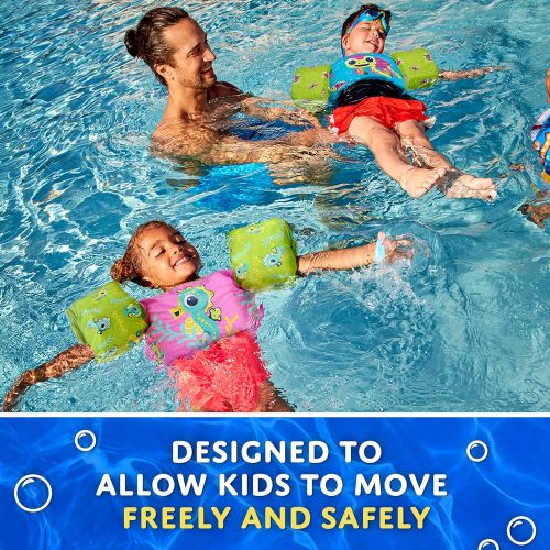  Stearns Original Puddle Jumper Kids Life Jacket Swim Shifters Color Changing Pool Floaties for Children