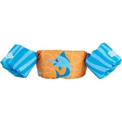  Stearns Puddle Jumper Deluxe Child Life Jacket 30-50Lbs - Orange Dolphin