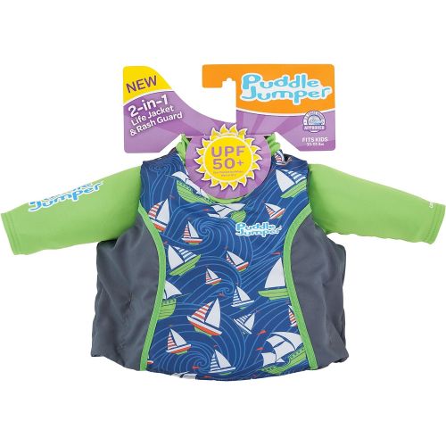  Puddle Jumper Kids 2-in-1 Life Jacket and Rash Guard