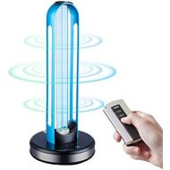 [아마존베스트]STERILECARES UV Light Sanitizer, Disinfection Germicidal Lamp Sterilizer, UVC Mite-Removal Bulb, Remote & Cycle Timing Control, Radar Sensor, Ozone Free, Kills 99.9% of Germs Viruses for Home R