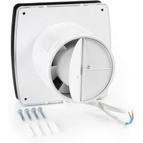  [아마존베스트]STERR - Black aluminium quiet bathroom fan - LFS100-QB