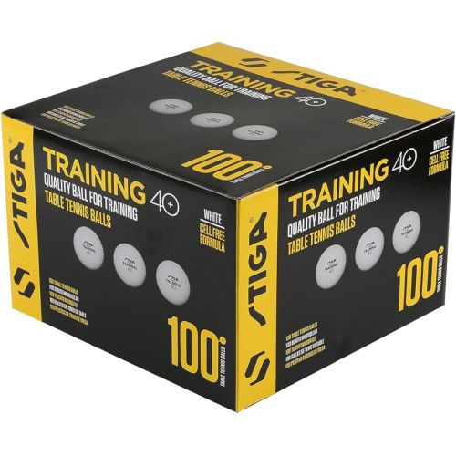 스티가 Stiga Training 40+ Bulk Pack Table Tennis Balls (100 balls)