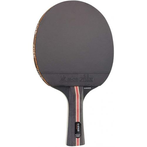 스티가 STIGA Flexure 5-Star Table Tennis Bat, Black/Red