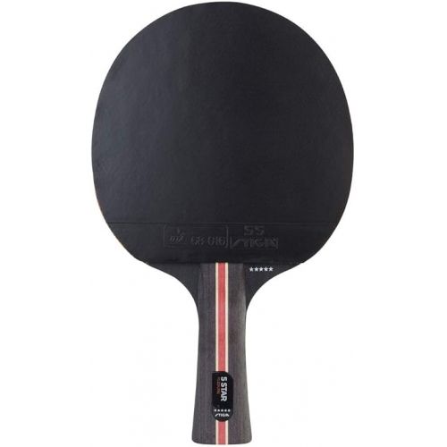 스티가 STIGA Flexure 5-Star Table Tennis Bat, Black/Red