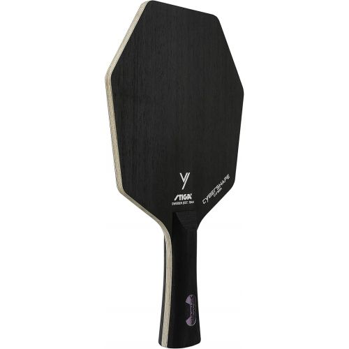 스티가 STIGA Cybershape Carbon Table Tennis Blade | Ping Pong Paddle - Unique Design for Larger Hitting Area & Increased Control - Competition Approved