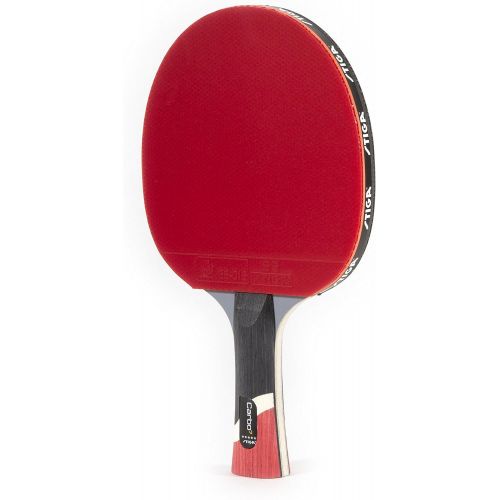 스티가 STIGA Pro Carbon Performance-Level Table Tennis Racket with Carbon Technology for Tournament Play