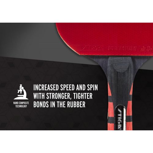 스티가 STIGA Evolution Performance-Level Table Tennis Racket Made with Approved Rubber for Tournament Play