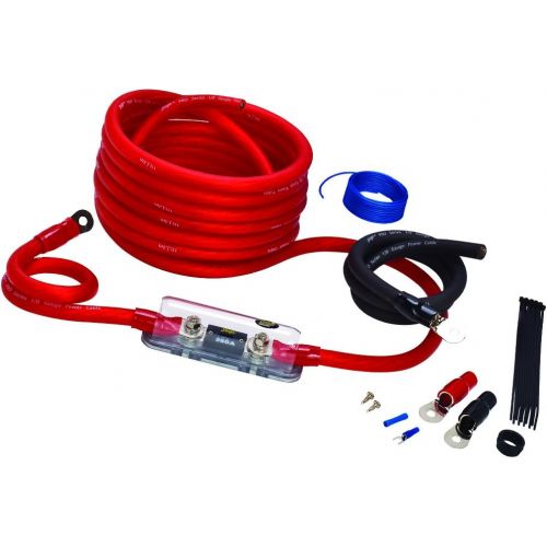  [아마존베스트]Stinger SK4201 1/0 Gauge 4000 Series Power Amplifier Installation Kit