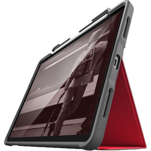  STM Dux Plus Protective Case for iPad Air 4th Gen (Red)