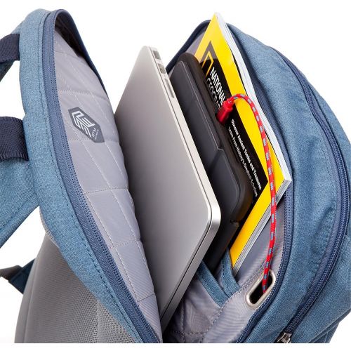  STM Banks Backpack for Laptop & Tablet Up to 15 - Tornado Grey (stm-111-148P-20)