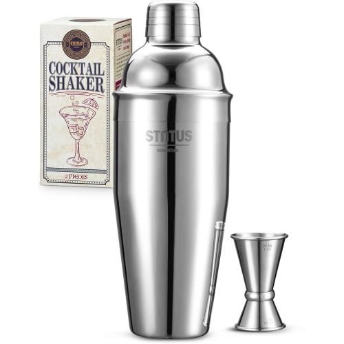  [아마존베스트]STNTUS INNOVATIONS Cocktail Shaker, STNTUS Cocktail Shakers, 25 oz Martini Shaker, Stainless Steel Drink Shaker, Drink Mixer, Martini Shaker and Strainer, Cocktail Shaker Set, Shakers Bartending, Bar