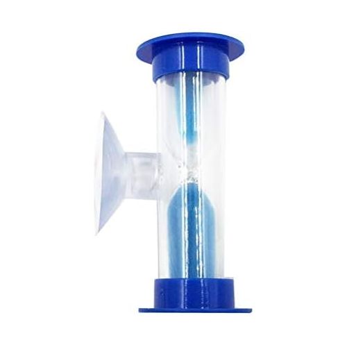  [아마존베스트]STOBOK 3 Minute Removable Plastic Coloured Sand Timer (Blue)