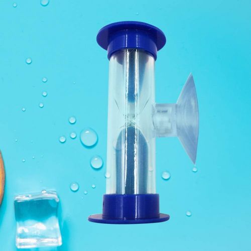  [아마존베스트]STOBOK 3 Minute Removable Plastic Coloured Sand Timer (Blue)