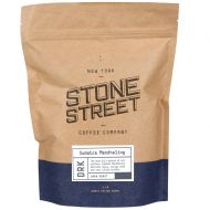 Stone Street Coffee INDONESIAN SUMATRA MANDHELING | Dark Roast | 1 LB Whole Bean Coffee | Small Batch Roasted in Brooklyn | Naturally Processed 100% Arabica | Full Body,