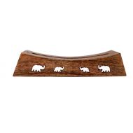 인센스스틱 STORE INDYA Incense Burner 12 x 2 x 2.5 (LxWxH) Incense Ash Catcher - Handmade Wooden Incense Burner Holder with Incense Storage Box for Incense Sticks - Gorgeous Design Strong Org