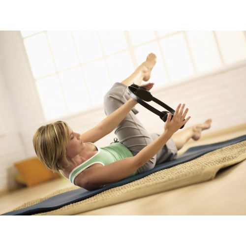  STOTT PILATES Fitness Circle Lite (Black), 14 inch / 35.5 cm