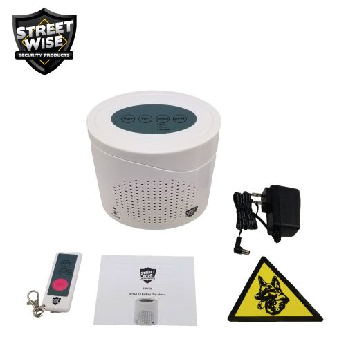  STREET WISE SECURITY PRODUCTS Streetwise Virtual K9 Barking Dog Alarm
