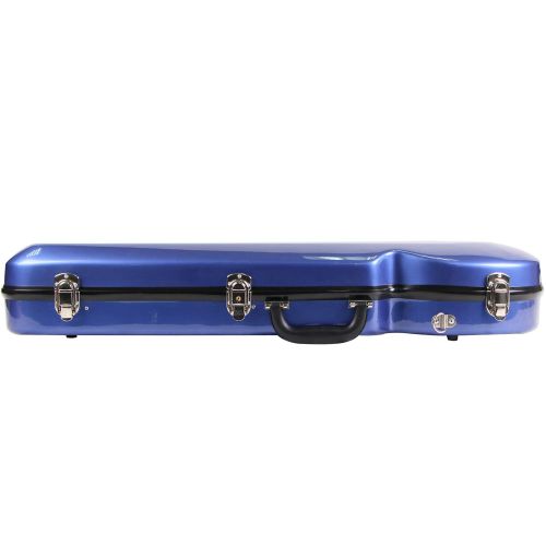  STRING HOUSE String House SG301B Shaped Fiberglass Violin Case Blue Full Size