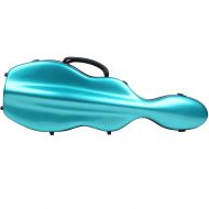 STRING HOUSE String House SG300PG Fiberglass Violin Case Cello Shaped Teal Green and black Full Size 4/4