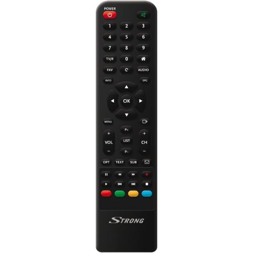  [아마존베스트]-Service-Informationen Strong SRT 7007 Digital HD Satellite Receiver with Display (Free-to-Air, HDTV, HDMI, Ethernet, USB Media Player, SCART) Black